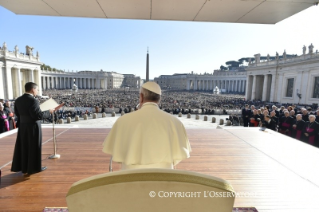 Papa Francisco, Audiencia Jubilar: Jubileo Extraordinario de la Misericordia